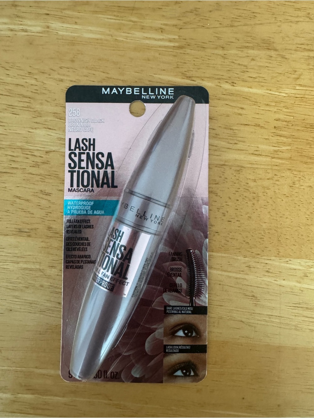 Maybelline Lash Sensational Mascara - Rose Pink & Silver Tube